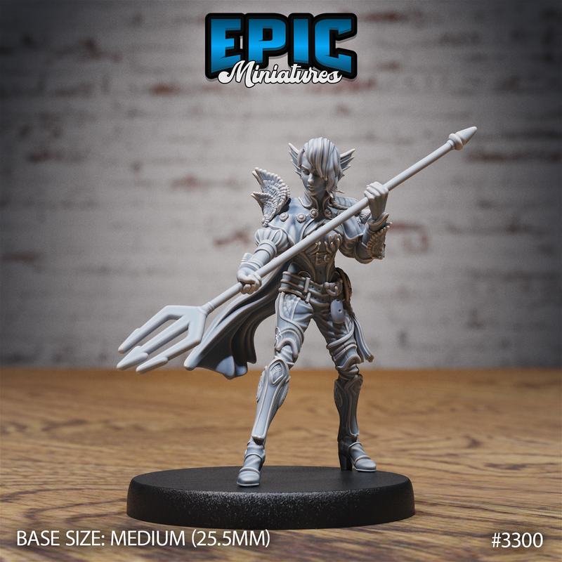 Triton Female 3D-printed model