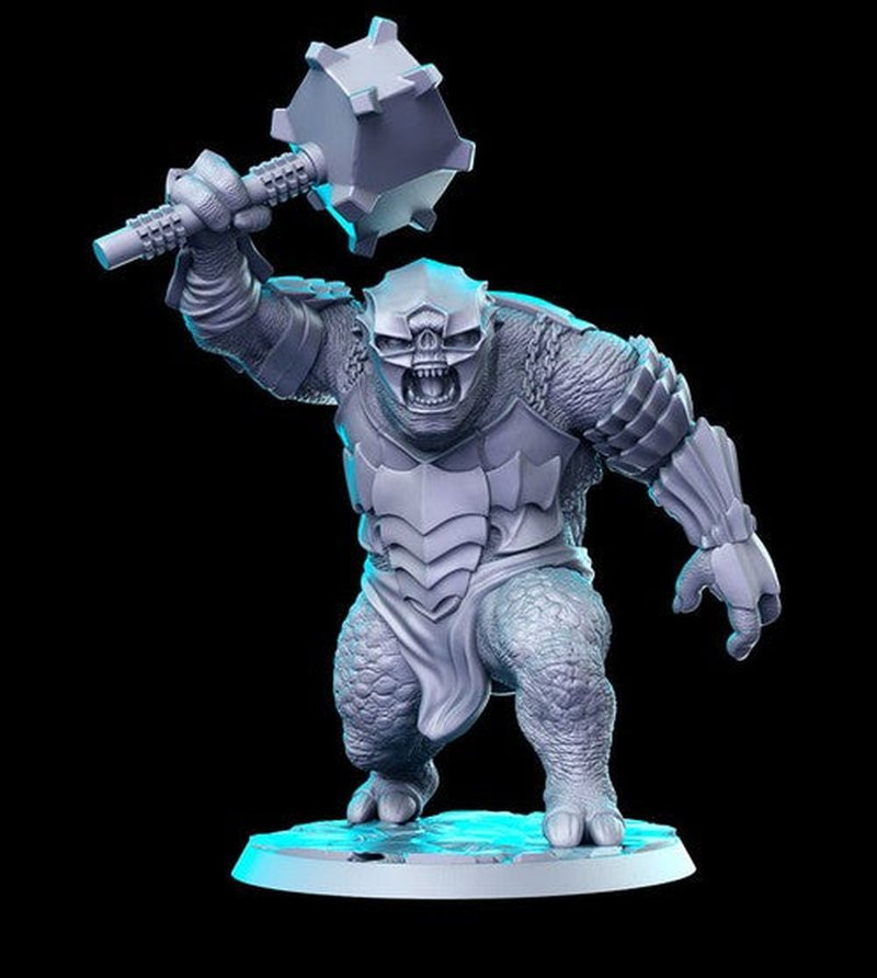 Troll Armour 3D-printed model