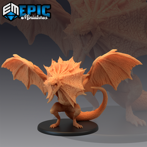 Tropical Wyvern 3D-printed model