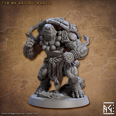 Tso'ok Raging Wrath 3D-printed model