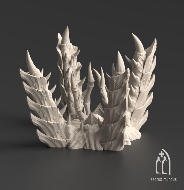 Tulipa Assimilated Hives 3D-printed model