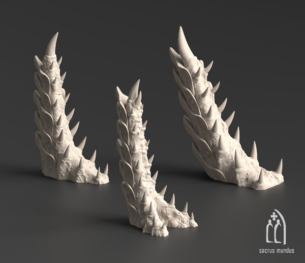 Tulipa Assimilated Talons 3D-printed model