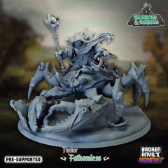 Tuotar Necromancer Crab Rider - The Printable Dragon