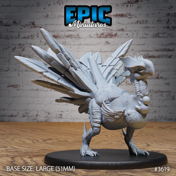Turkey Raptor 3D-printed model