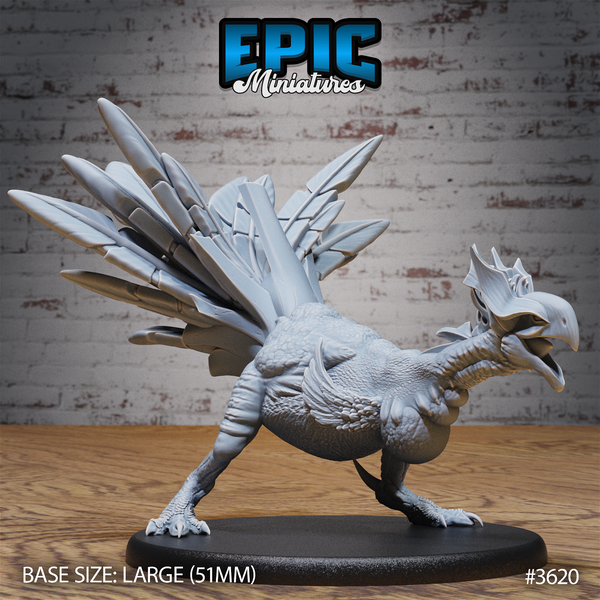 Turkey Raptor - The Printable Dragon