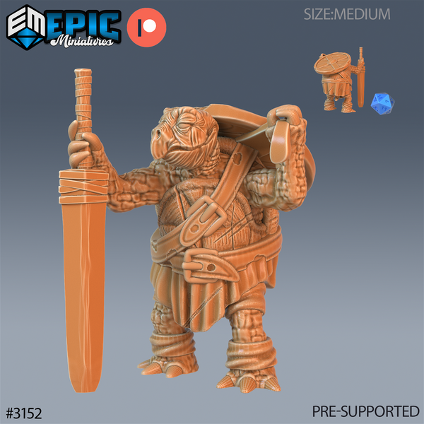Turtle Folk Tribe - The Printable Dragon