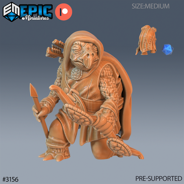 Turtle Folk Tribe 3D-printed model