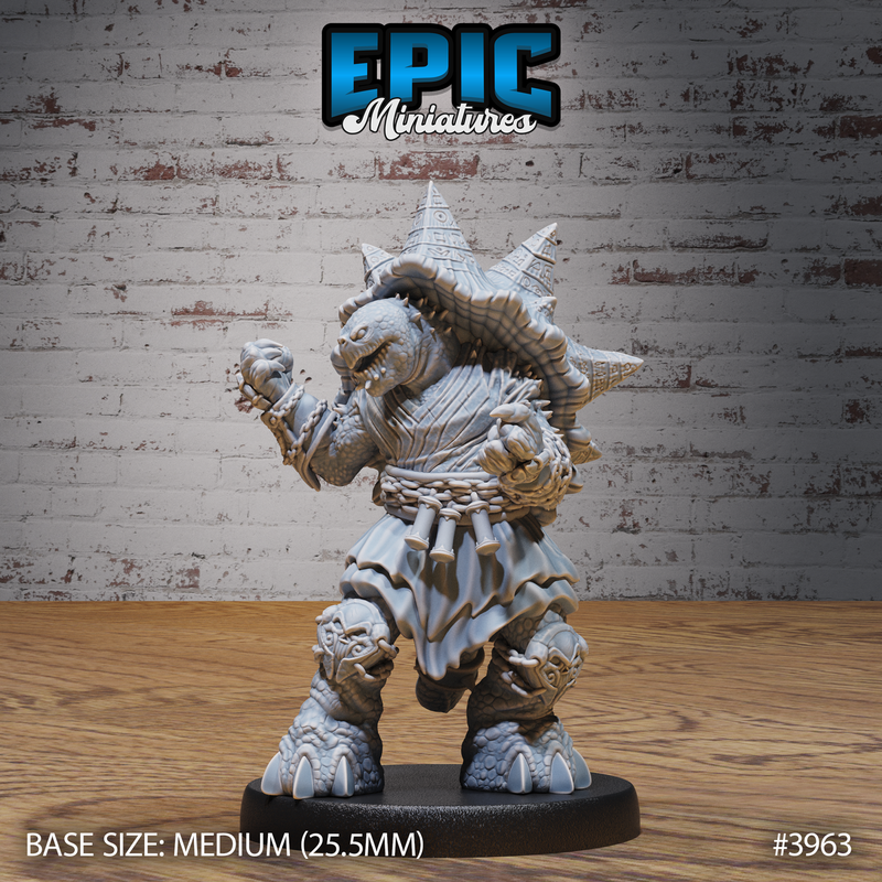 Turtlefolk Necromancer 3D-printed model