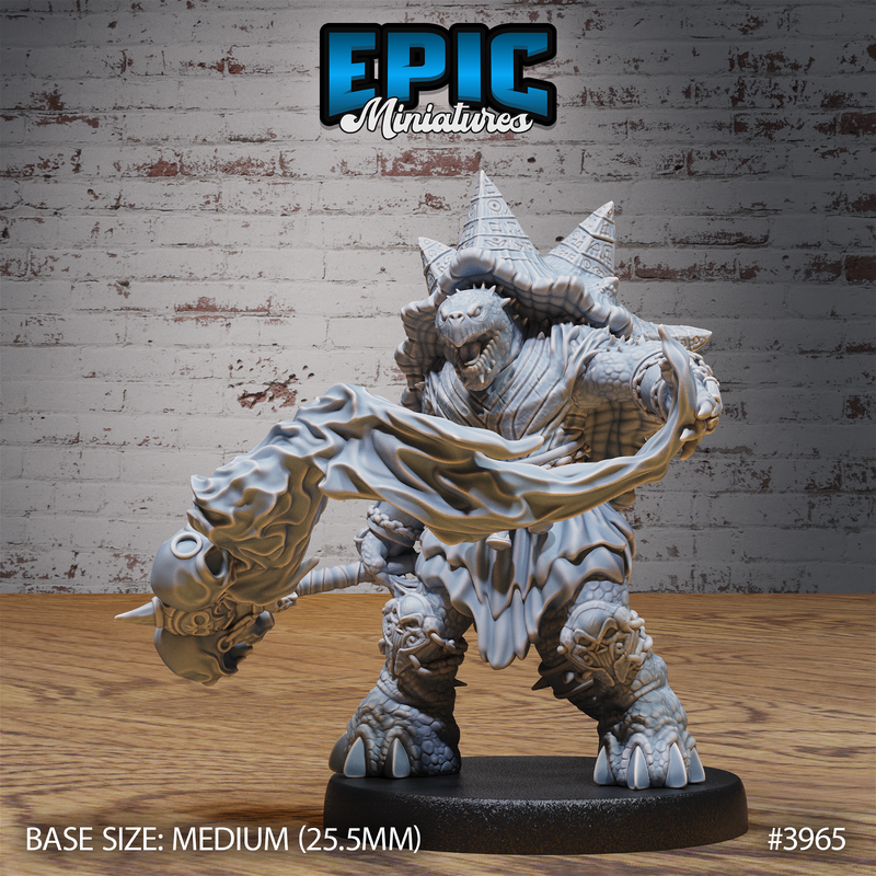 Turtlefolk Necromancer 3D-printed model