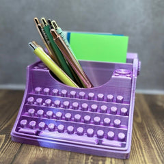 Typewriter Stationery Holder 3D-printed model