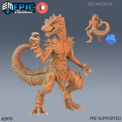 Tyrannofolk 3D-printed model