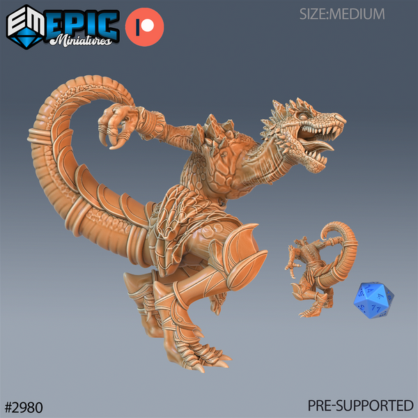 Tyrannofolk 3D-printed model