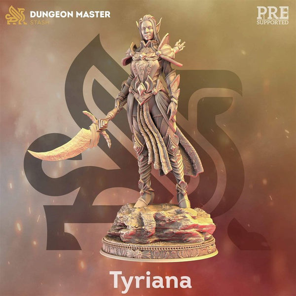 Tyriana 3D-printed model