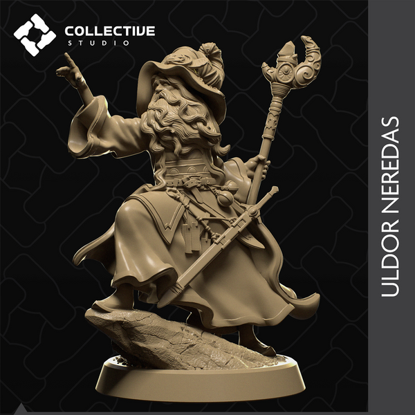 Uldor Neredras 3D-printed model