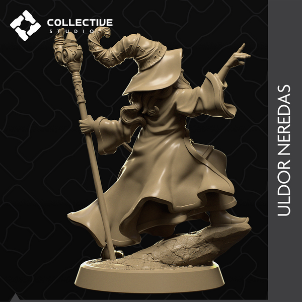 Uldor Neredras 3D-printed model