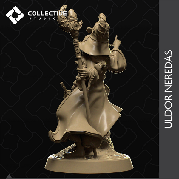 Uldor Neredras 3D-printed model