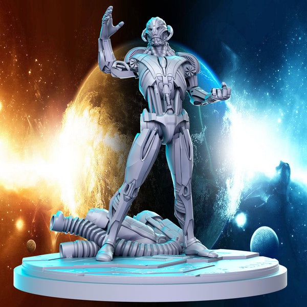 Ultron 3D-printed model