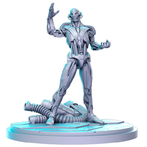 Ultron 3D-printed model