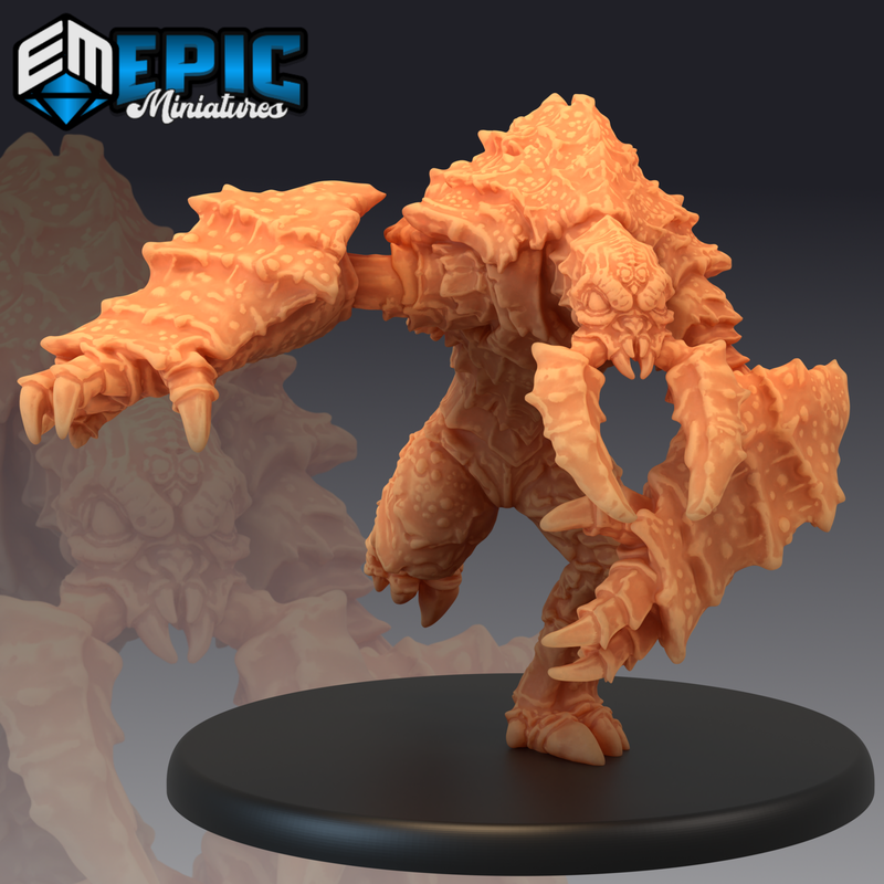 Umber Hulk 3D-printed model