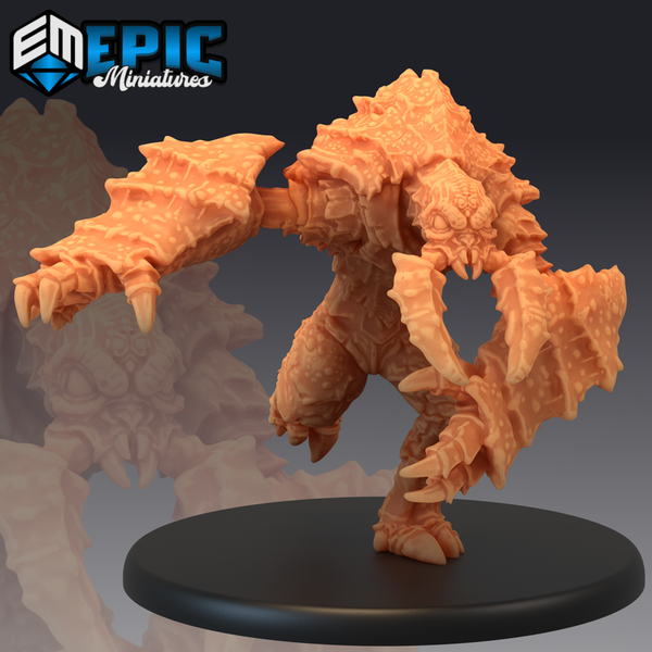 Umber Hulk 3D-printed model