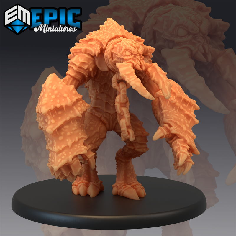 Umber Hulk 3D-printed model