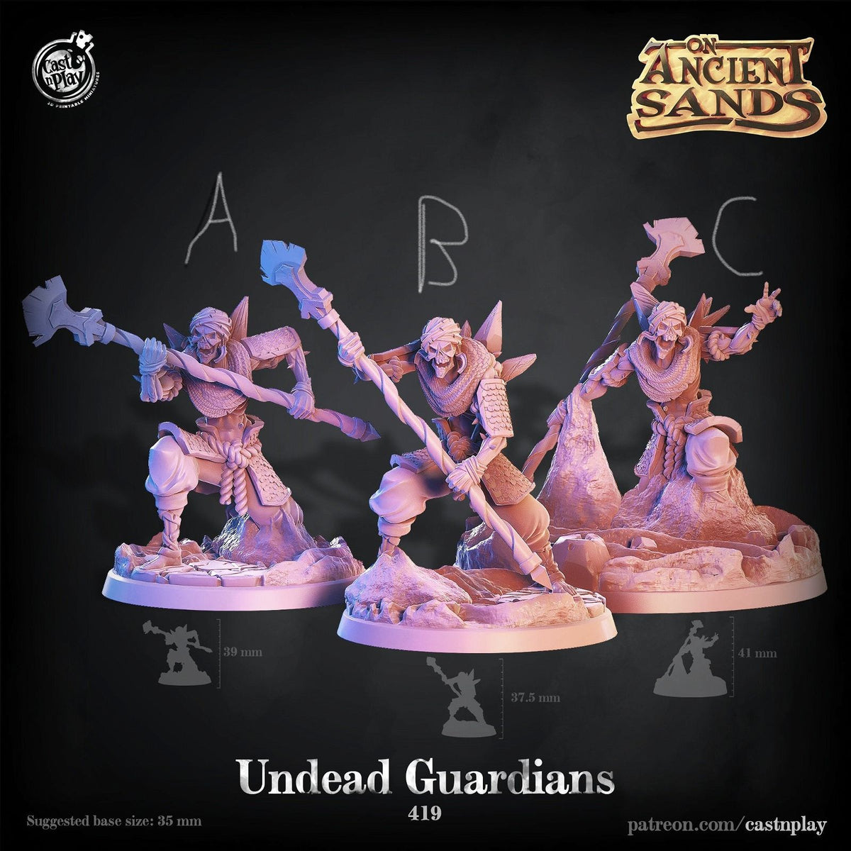 Undead Guardians - The Printable Dragon