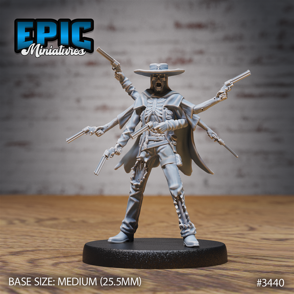 Undead Gunslinger - The Printable Dragon