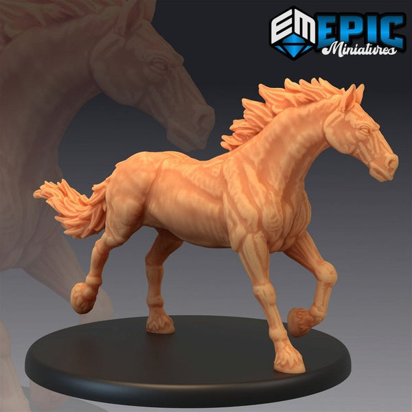 Undead Horse 3D-printed model