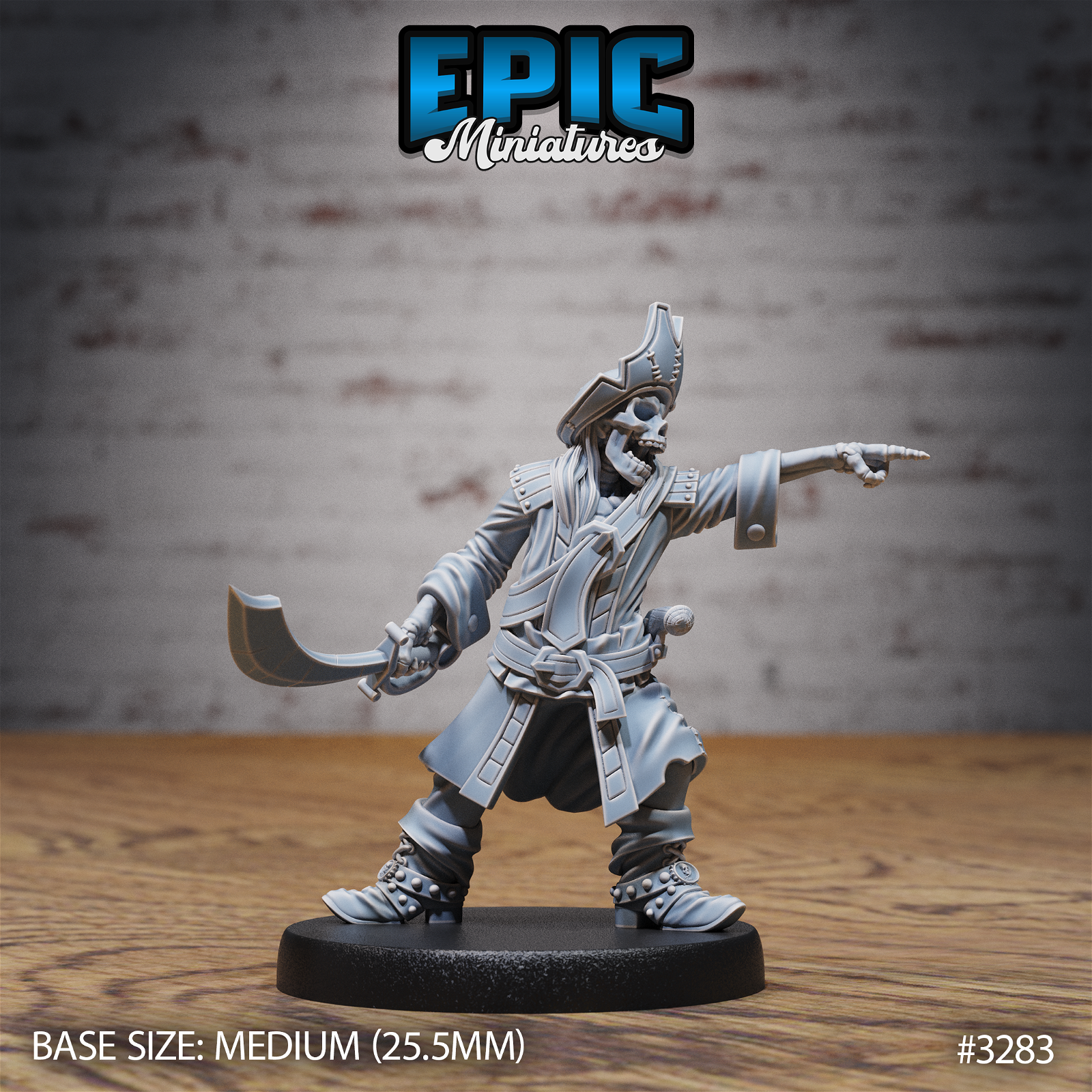 Undead Pirate Crew - The Printable Dragon