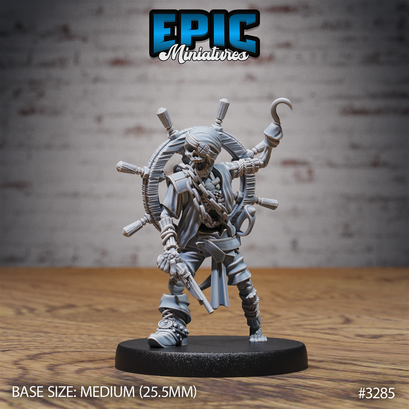 Undead Pirate Crew 3D-printed model
