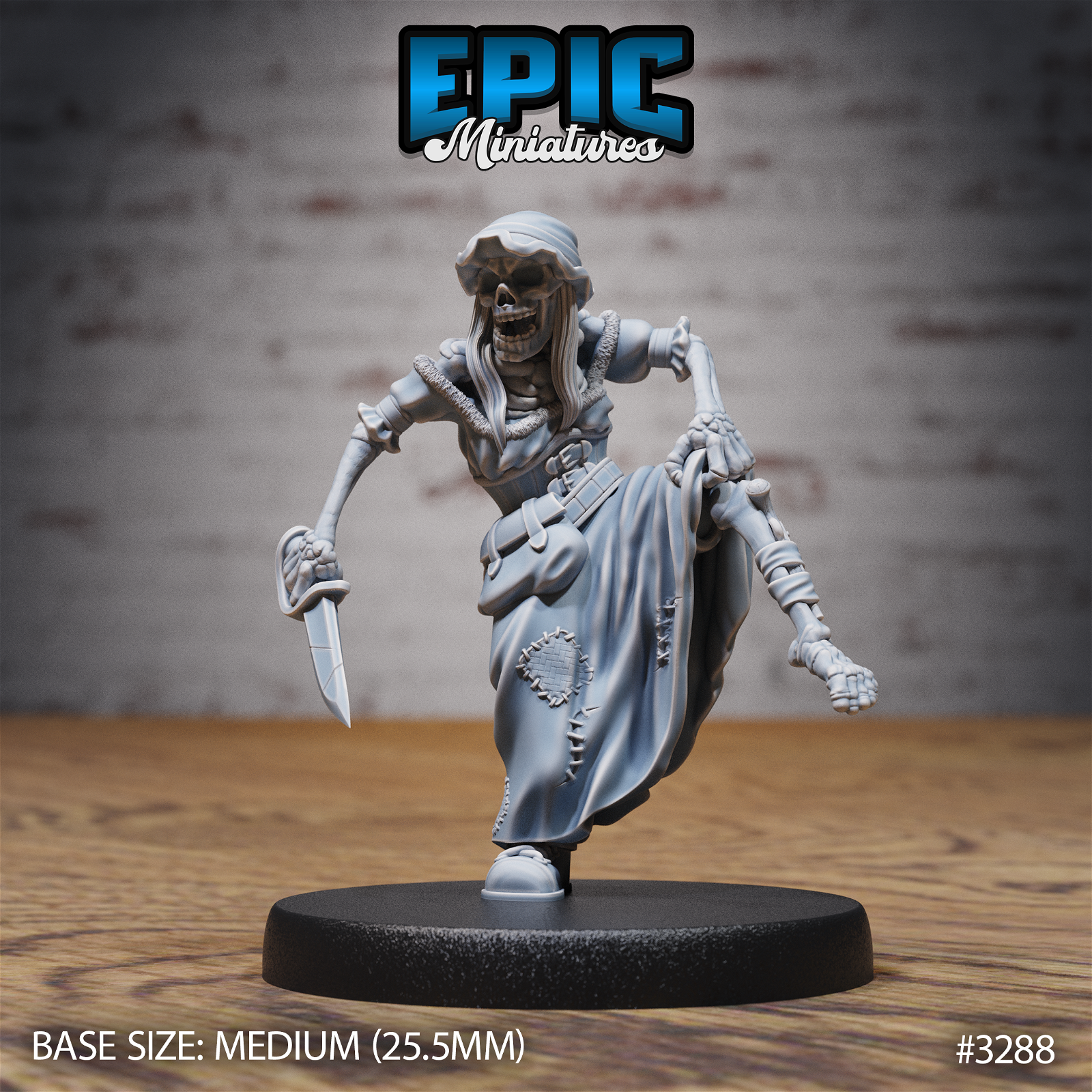 Undead Pirate Crew - The Printable Dragon