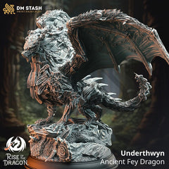 Underthwyn Ancient Fey Dragon 3D-printed model