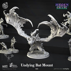 Undying Bat Mount 3D-printed model