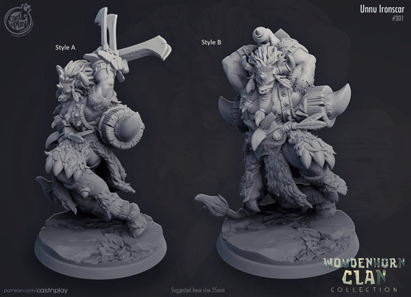 Unnu Ironscar - The Printable Dragon