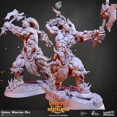 Untur Warrior Orc 3D-printed model