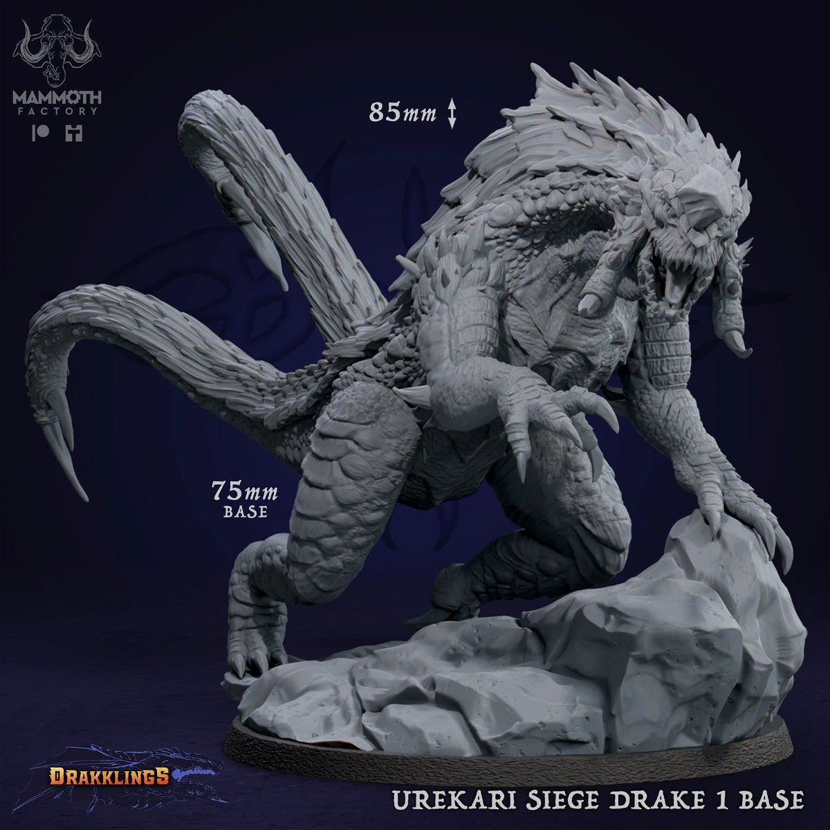 Urekari Siege Drakes - The Printable Dragon