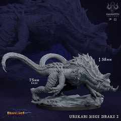 Urekari Siege Drakes 3D-printed model
