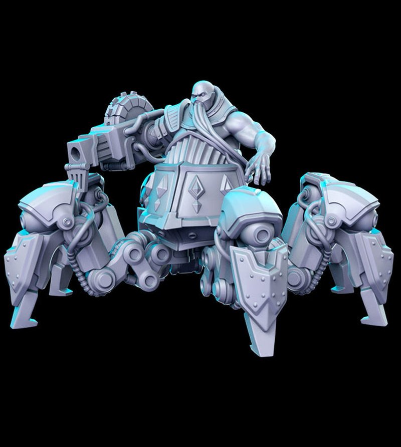 Urgot 3D-printed model