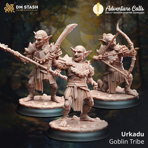 Urkadu Goblin Tribe 3D-printed model