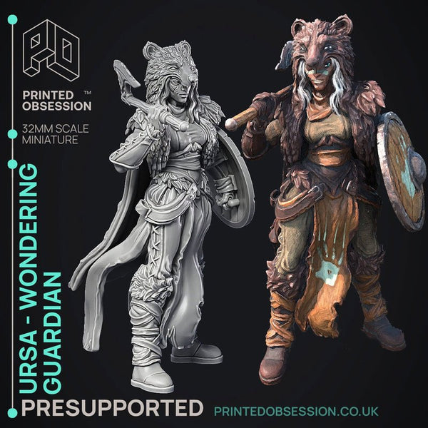 Ursa 3D-printed model