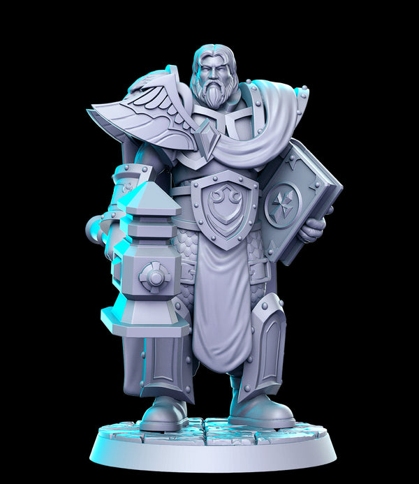 Uther 3D-printed model
