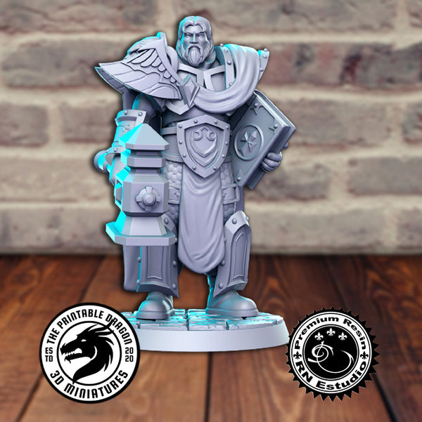 Uther 3D-printed model