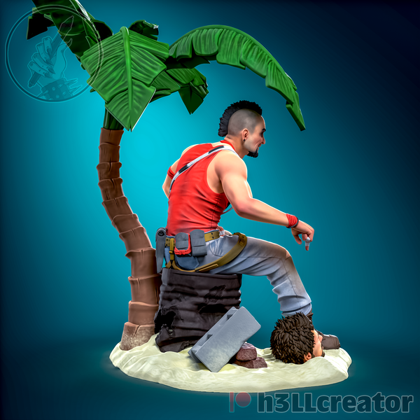 Vaas 3D-printed model