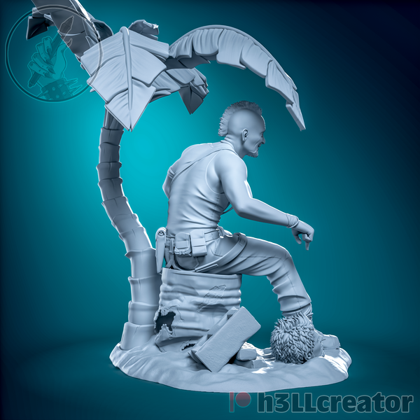 Vaas 3D-printed model
