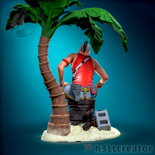 Vaas 3D-printed model