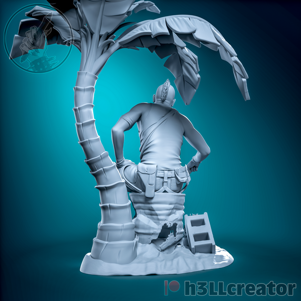 Vaas 3D-printed model