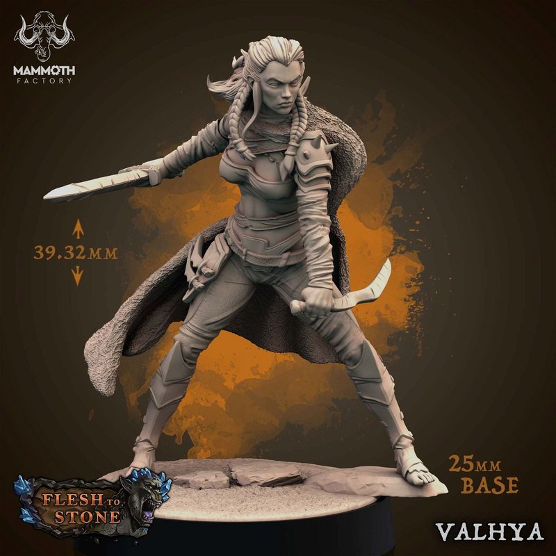 Valhya 3D-printed model