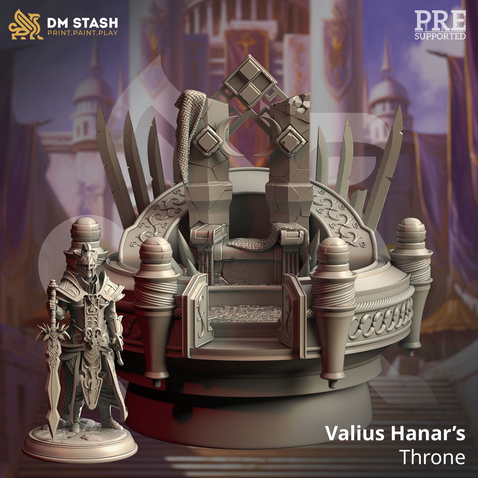 Valius Hanar - Arch Marshall - The Printable Dragon