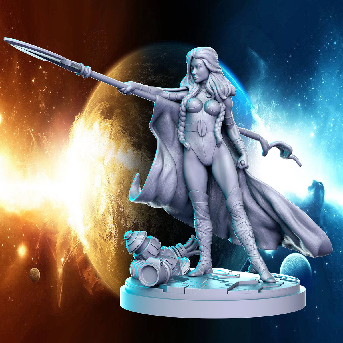 Valkiria 3D-printed model