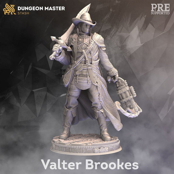 Valter Brookes 3D-printed model